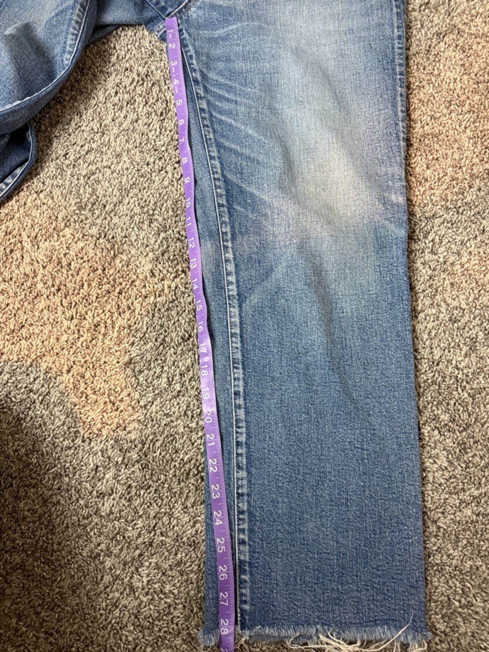 Moussy - Women's Evelyn Cropped Straight-high Rise Jeans size 30 - Picture 7 of 8